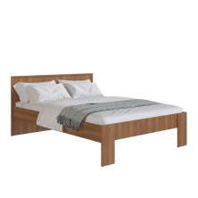 Cama Casal 140 Los Angeles Nogal