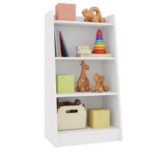Estante Infantil Multiuso Montessoriano Branco - Art In Móveis