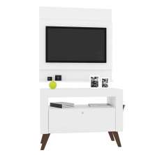 Home Rack Bancada e Painél TV até 36 Canadá Branco - Art In Móveis