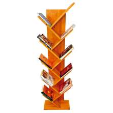 Estante de Madeira para Livros Tree Alta Carvalho