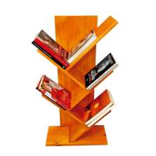 Estante de Madeira para Livros Tree Baixa Carvalho