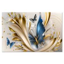 Quadro Decorativo Paisagem Canyon, Tela em Canvas na Vertical ideal para ambiente de Sala de estar, jantar, reuniões, Quarto e Hall de entrada
