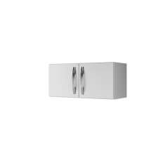 Armário Aéreo Life 2 Portas Arte Móveis Cor Branco 