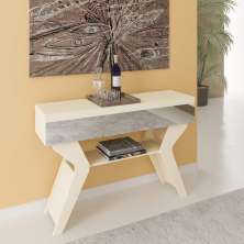 Aparador Buffet Houston com Espelhos Off White