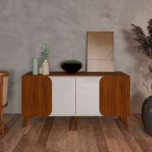 Buffet Aparador Elegance Cedro / Off White