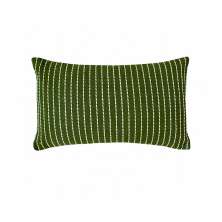 Almofada Pesponto 43x43 Verde Oliva