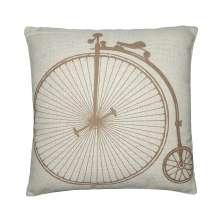 Almofada Estampada 40x40 Bege 2364