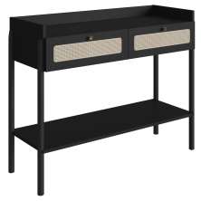 Aparador 2 Gavetas Palhinha 27936 Linha Oslo Nero Artesano