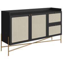 Aparador Balcao Buffet 139 Cm Pes Metal 28969 Oslo Hanover Artesano