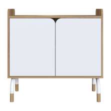 Armario 2 Portas 78x80 cm 27997 Hanover Branco Artesano