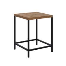 Banco Steel Quadra Vermont e Preto
