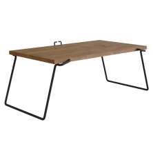 Mesa Portátil Dobrável para Notebook Café 27889 Vermont/Preto - Artesano