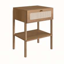 Mesa de Cabeceira Oslo 1 Gaveta Hanover
