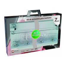 Kit Vitória Artplas 7 Peças Prata