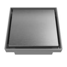 Ralo Oculto Aço Inox 15 x 15 - Astra