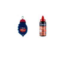 Kit Carretel + Refil Giz Vermelho 30 Metros - Atlas