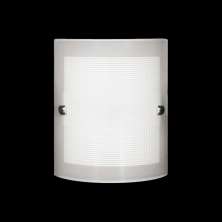 Arandela Calha Quadriculada 2L 3310 Bc Branco