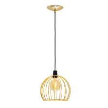 Pendente Focus Arame Dourado 100 cm