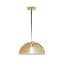 Pendente Focus Cúpula I Dourado 100 cm