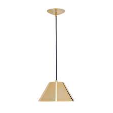 Pendente Focus Cúpula II Dourado 100 cm