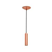 Pendente Focus Cilindro I Cobre 100 cm