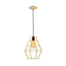 Pendente Focus Dourado 112 cm