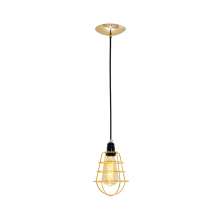 Pendente Focus Pingo I Dourado 100 cm