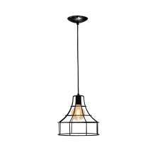 Pendente Focus Preto 103 cm