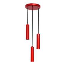 Pendente Focus Vermelho III 100 cm