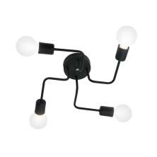 Plafon Focus Preto 36 cm