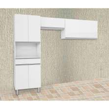 Cozinha Compacta Top Class 6 Portas Branco