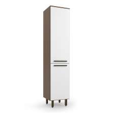 Paneleiro Evolution 2 Portas Tannat e Branco