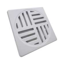 Ralo Anti-inseto Quadrado 10x10cm Banheiro Lavatório Branco