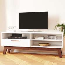 Rack Para Tv Até 55 Polegadas 1 Porta Lín