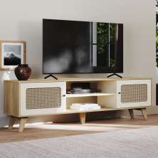 Rack para TV Até 55 Polegadas Erice com 2 Porta e Pés