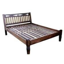 Cama King Look em Madeira de Demolição - REF 758