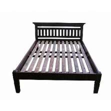 Cama de Casal Angel em Madeira de Demolição - REF 122