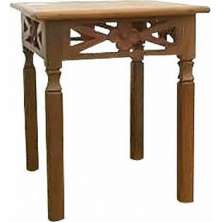 Mesa De Canto Bland Em Madeira De Demolição - Cód 312