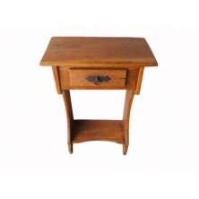 Mesa De Canto Lisa Madeira Demolição - Cód 995