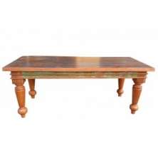 Mesa Flávia Em Madeira De Demolição - Cód 1607