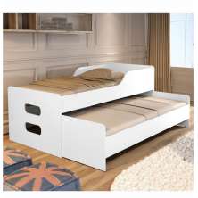 Cama com Auxiliar Veneza Branco com Colchão