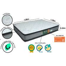 Colchão Espuma Becflex Titan Pillow Viúva 1,28 m Firme