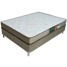 Conj. (Box + Colchão) Becflex Titan Gold Casal 1,38 m