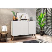 Balcao Aparador Congo Branco Bela Casa