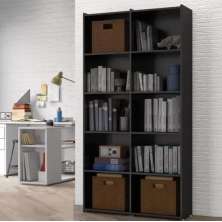 Estante para Livros Holanda Preto Bela Casa