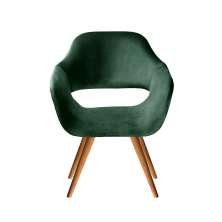 Poltrona Zara - Veludo Verde
