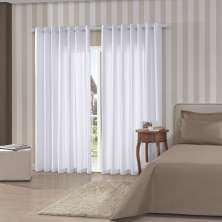 Cortina com Ilhós Pantex 230x360 cm Branca