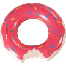 Boia Redonda Donuts Infantil 80cm Rosa