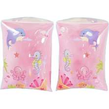 Boia de Braço Jogo para Criança 27x17cm Rosa
