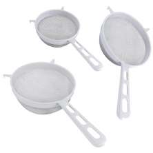 Conjunto 3 Peneiras 7cm + 11cm + 14cm Branco